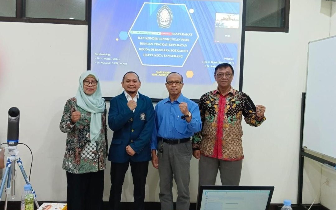 Ujian  Tesis MKL FKM UNDIP an. Syafii Abudin